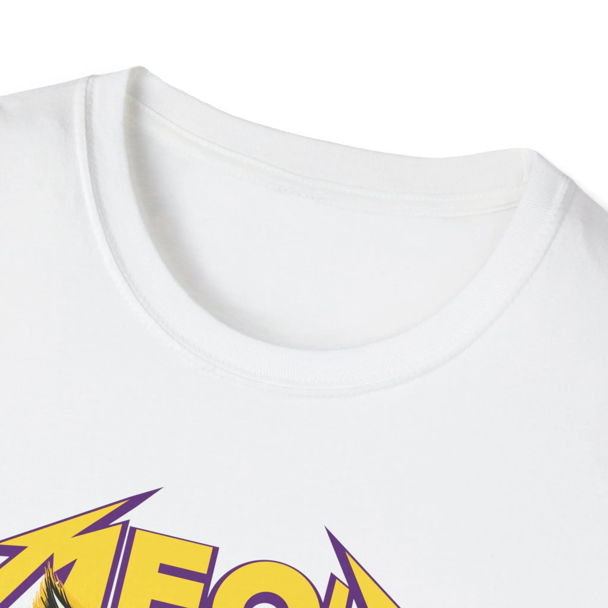 Hard Rock Kitty -- Yellow -- On Gildan Softstyle T-Shirt