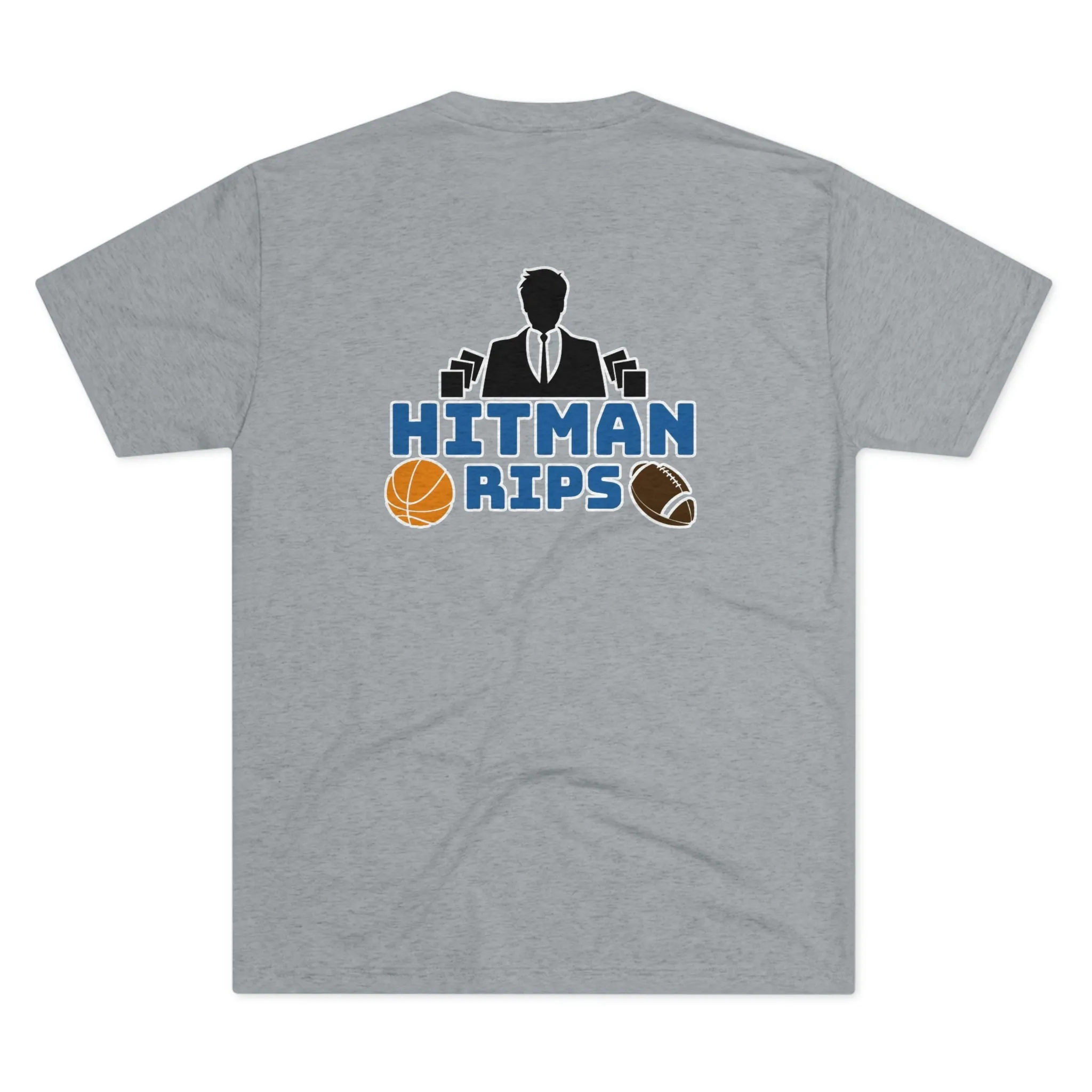 Hitmen Logo Tri-Blend Crew Tee