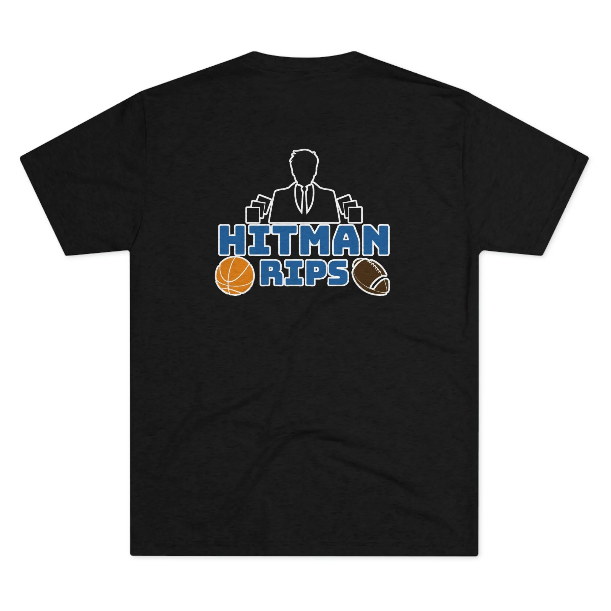 Hitmen Logo Tri-Blend Crew Tee