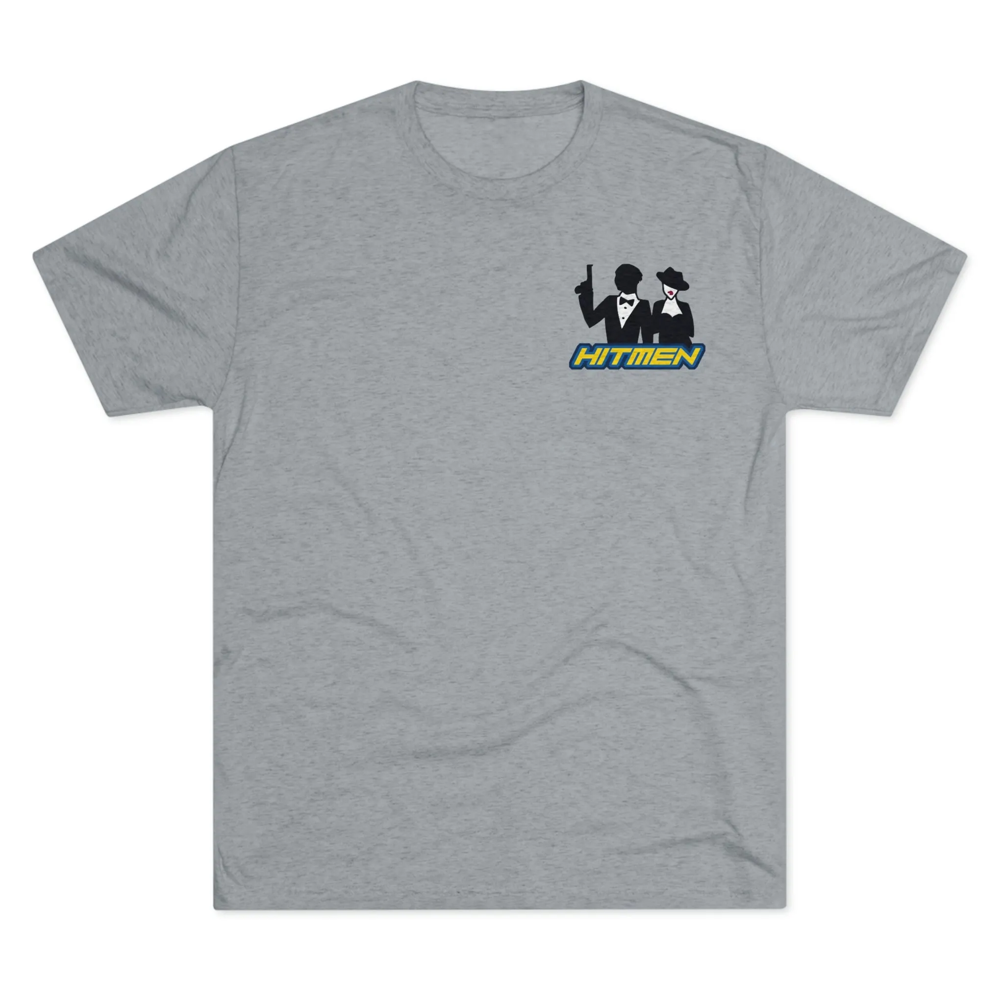 Hitmen Logo Tri-Blend Crew Tee