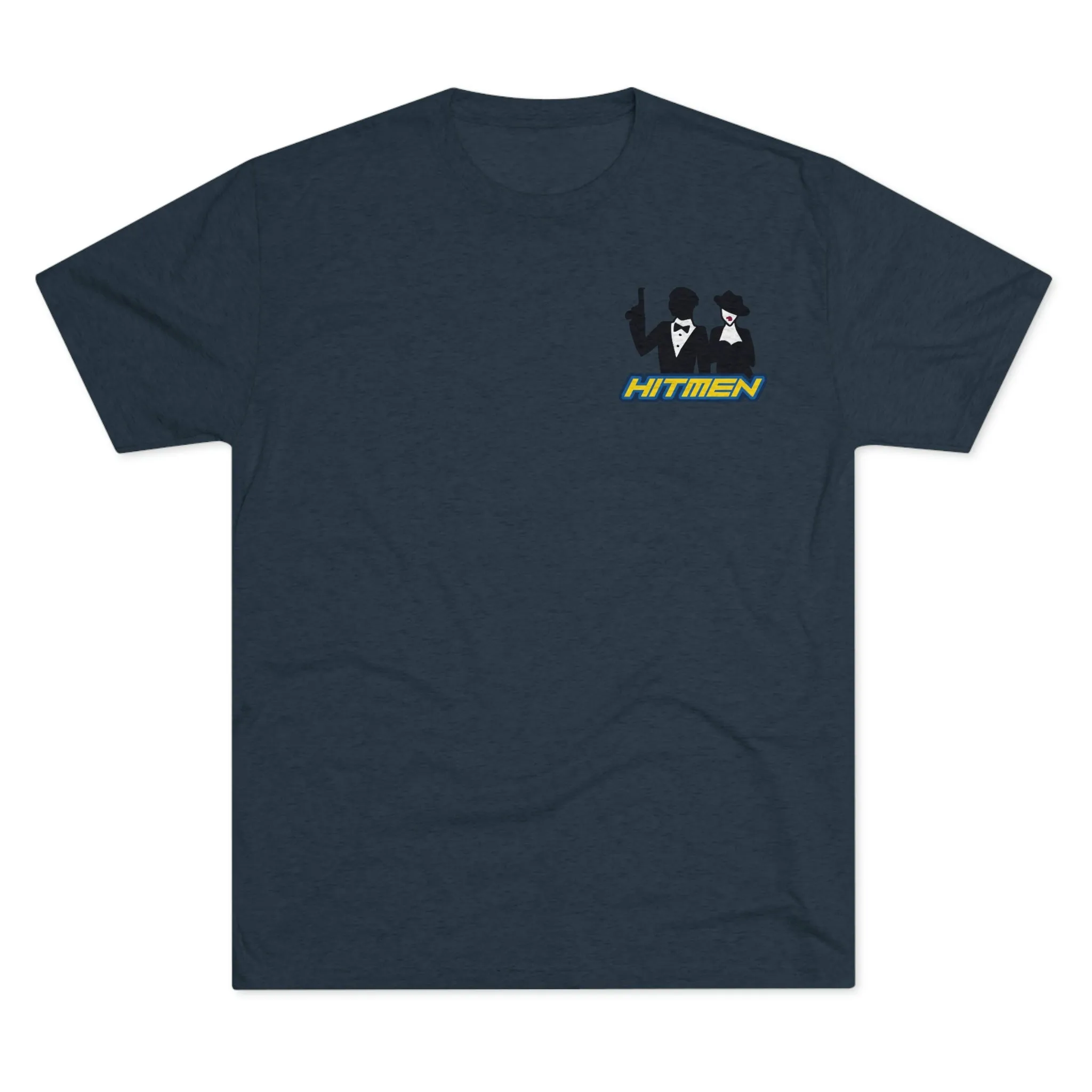 Hitmen Logo Tri-Blend Crew Tee