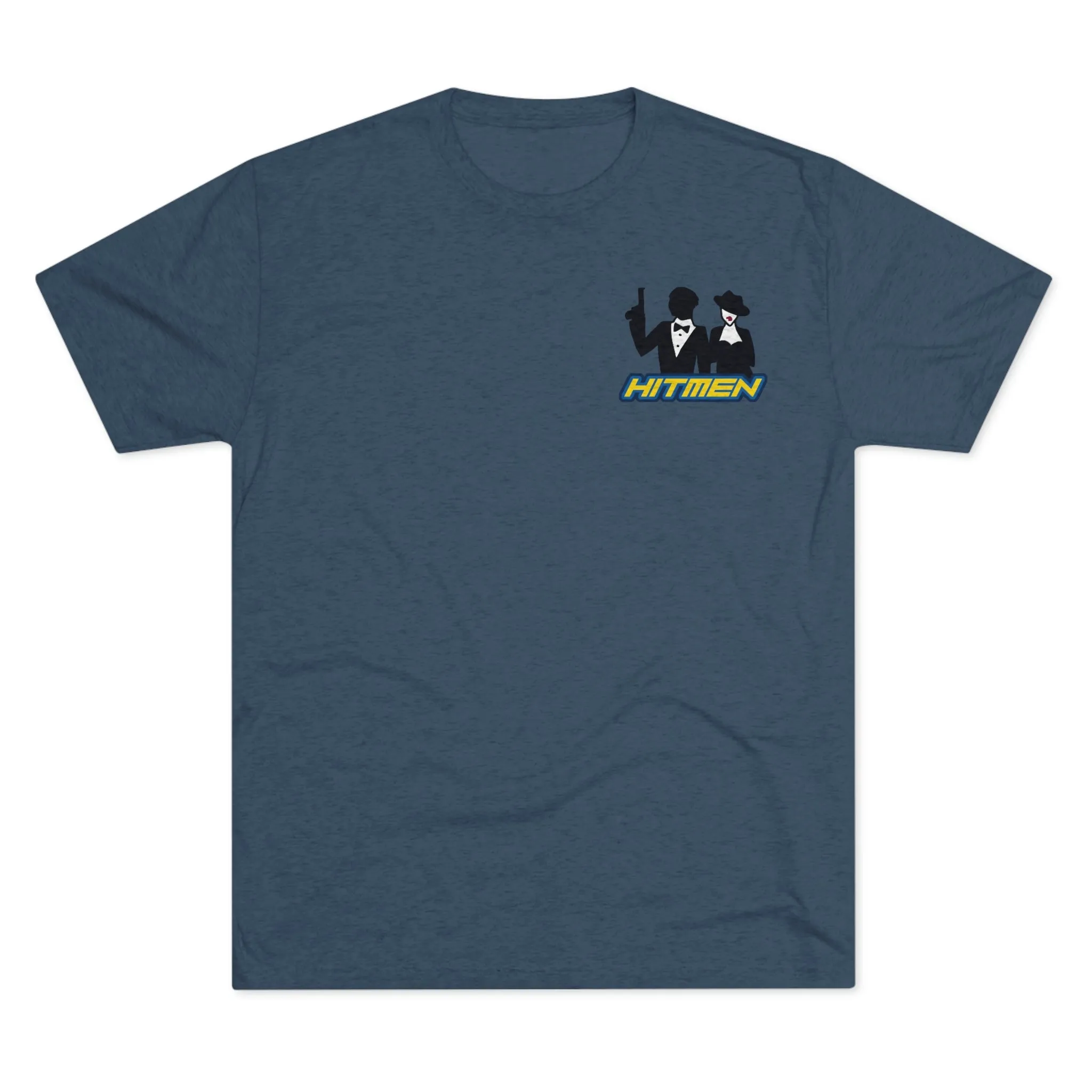 Hitmen Logo Tri-Blend Crew Tee