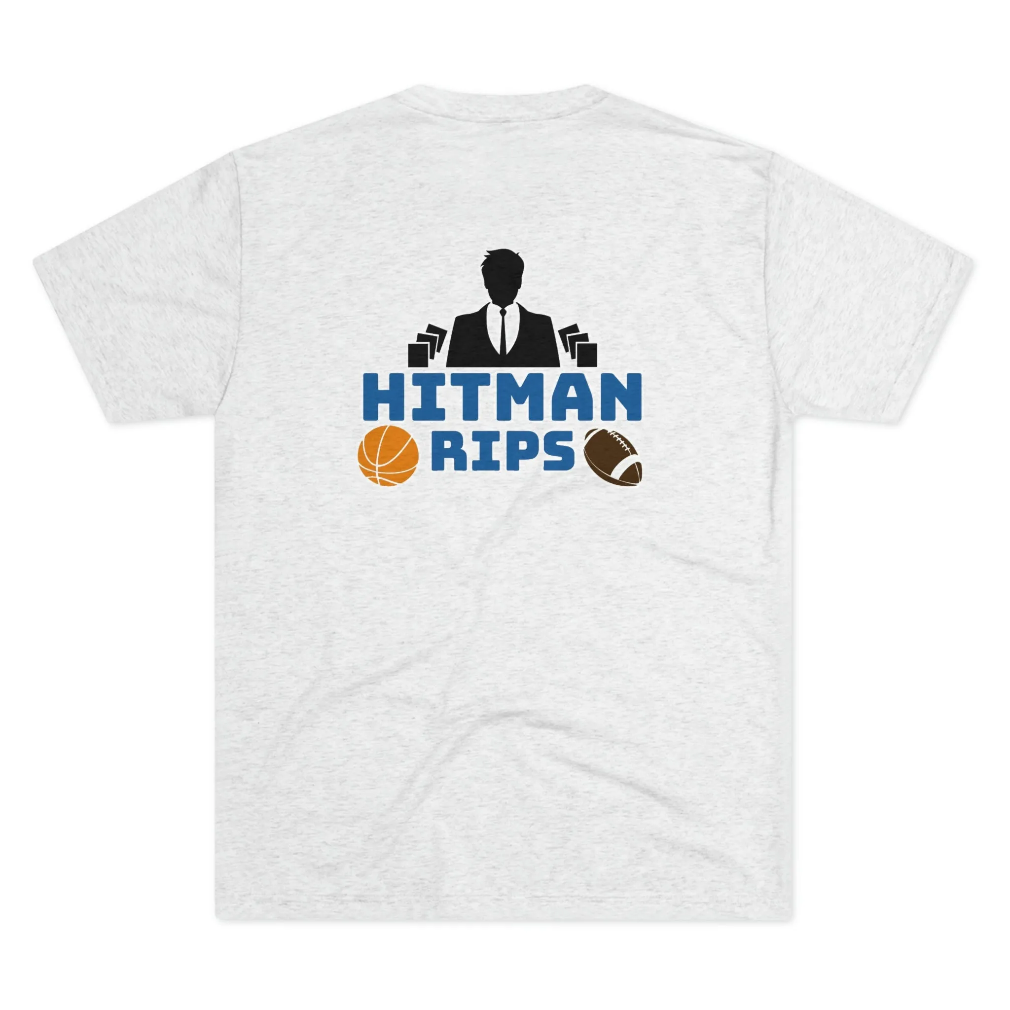 Hitmen Logo Tri-Blend Crew Tee