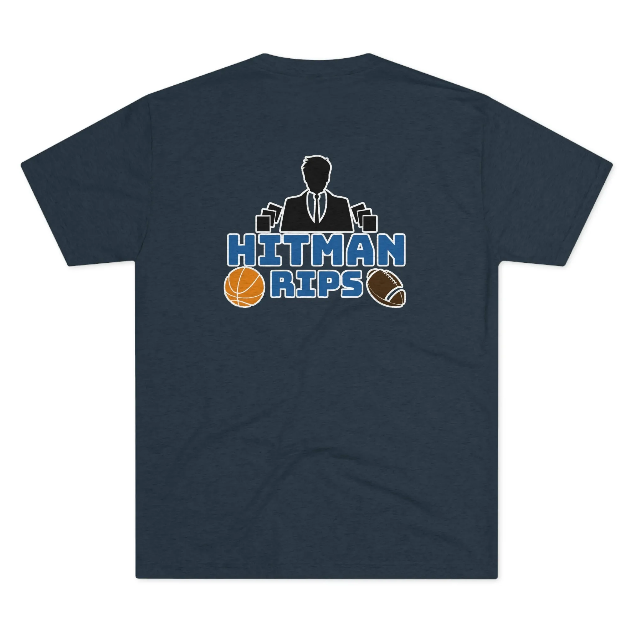 Hitmen Logo Tri-Blend Crew Tee