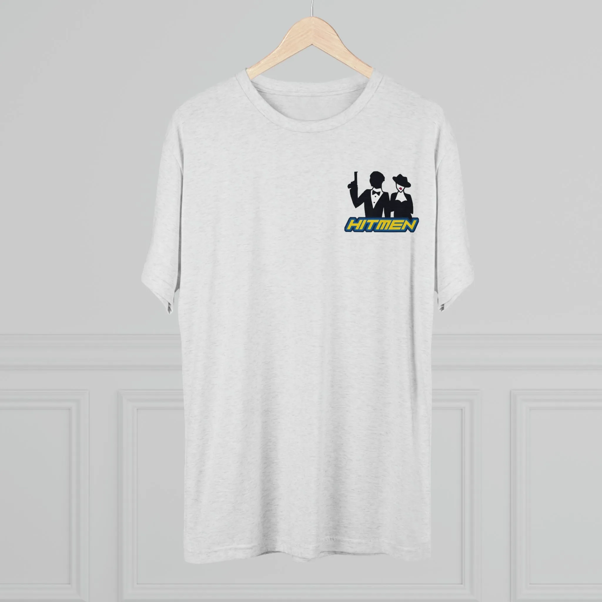 Hitmen Logo Tri-Blend Crew Tee