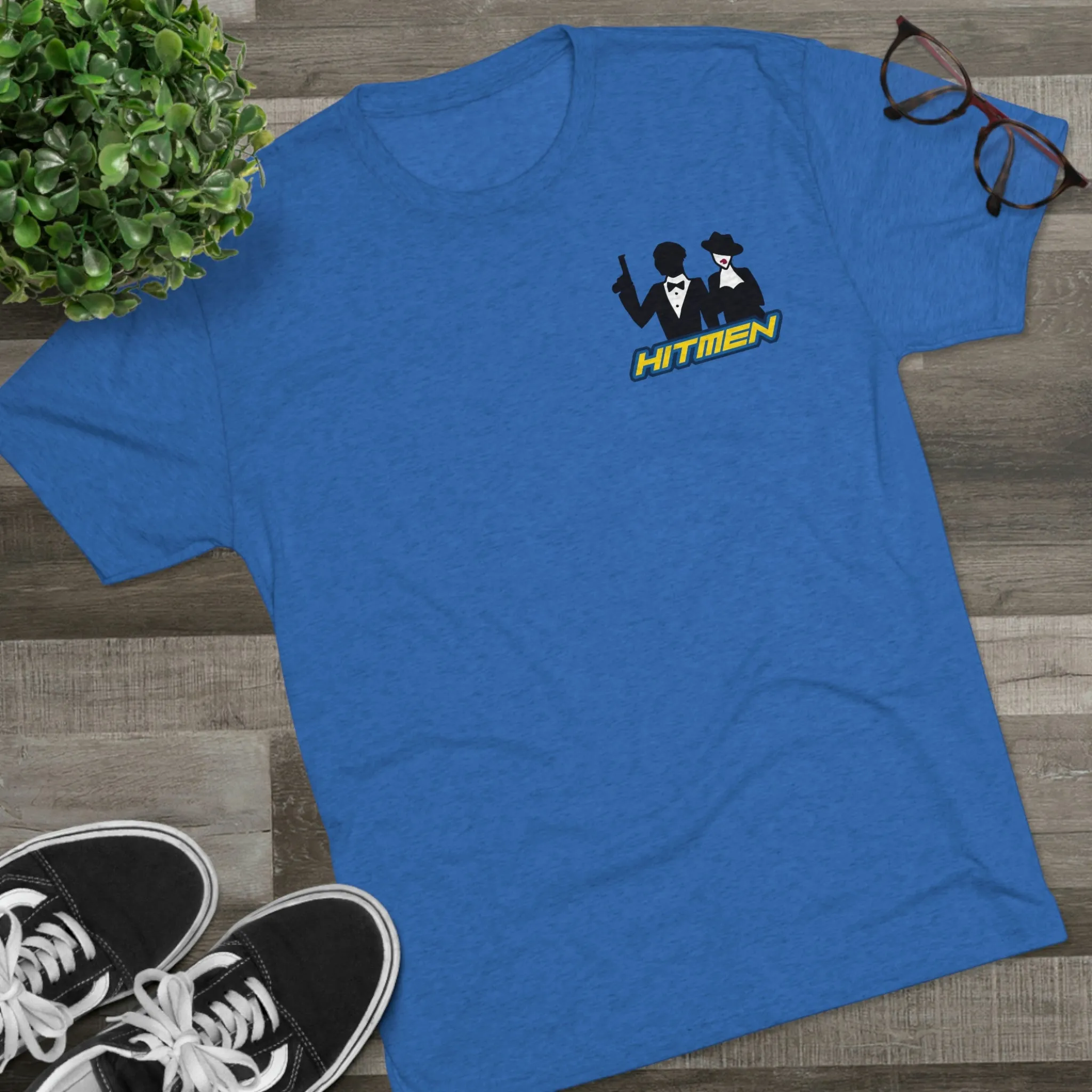 Hitmen Logo Tri-Blend Crew Tee