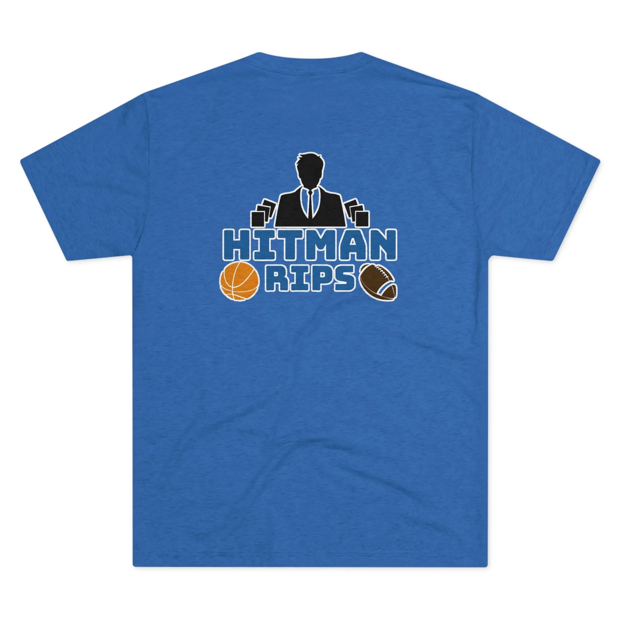 Hitmen Logo Tri-Blend Crew Tee
