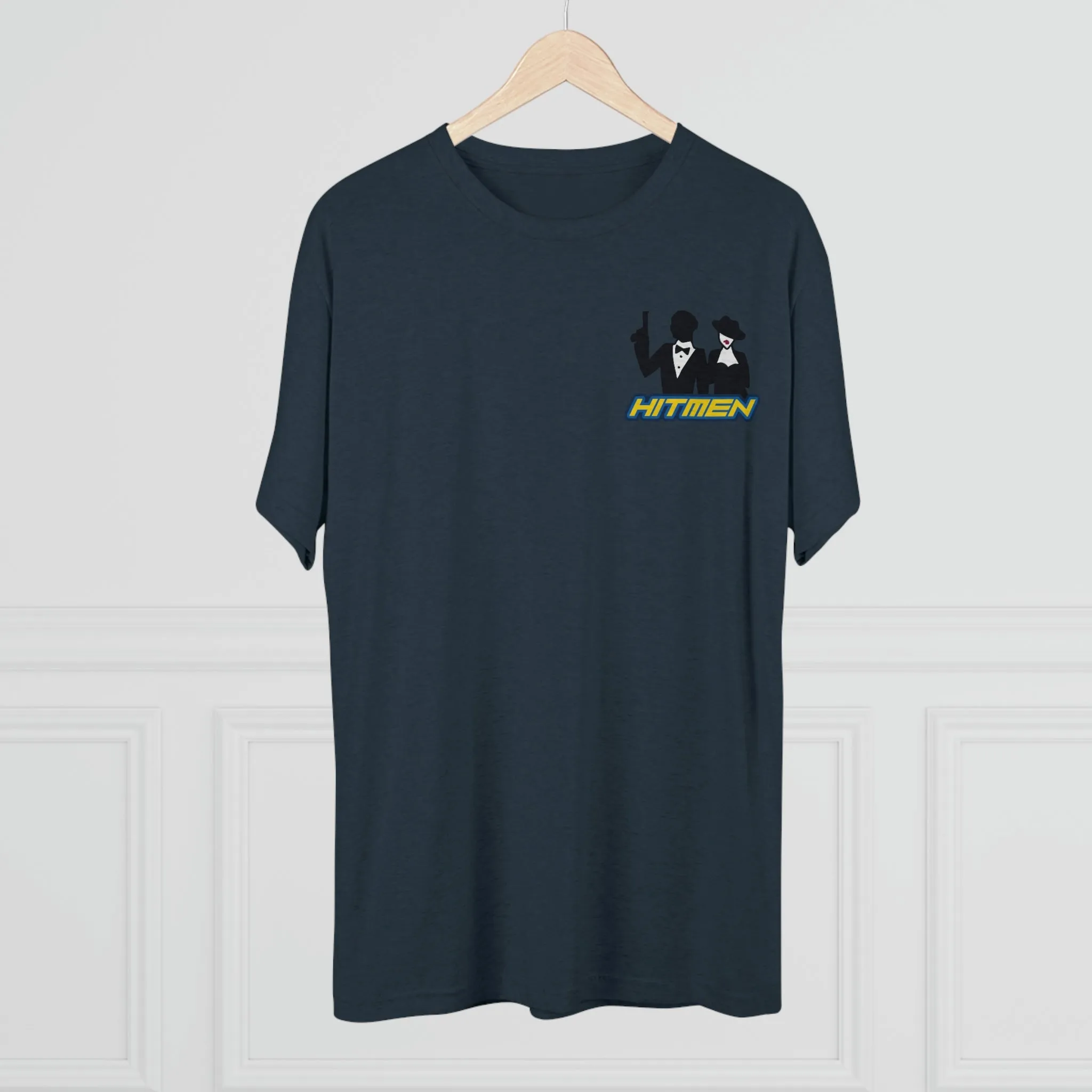 Hitmen Logo Tri-Blend Crew Tee