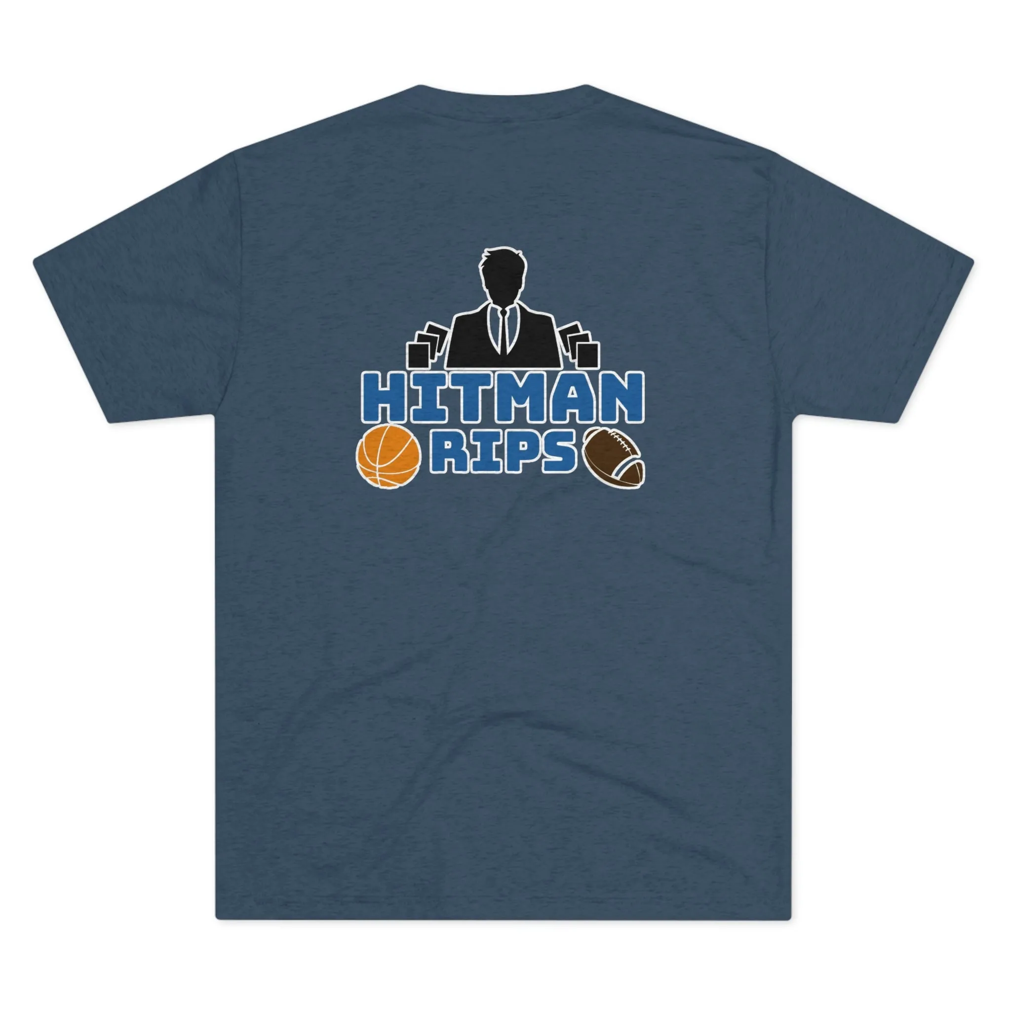 Hitmen Logo Tri-Blend Crew Tee