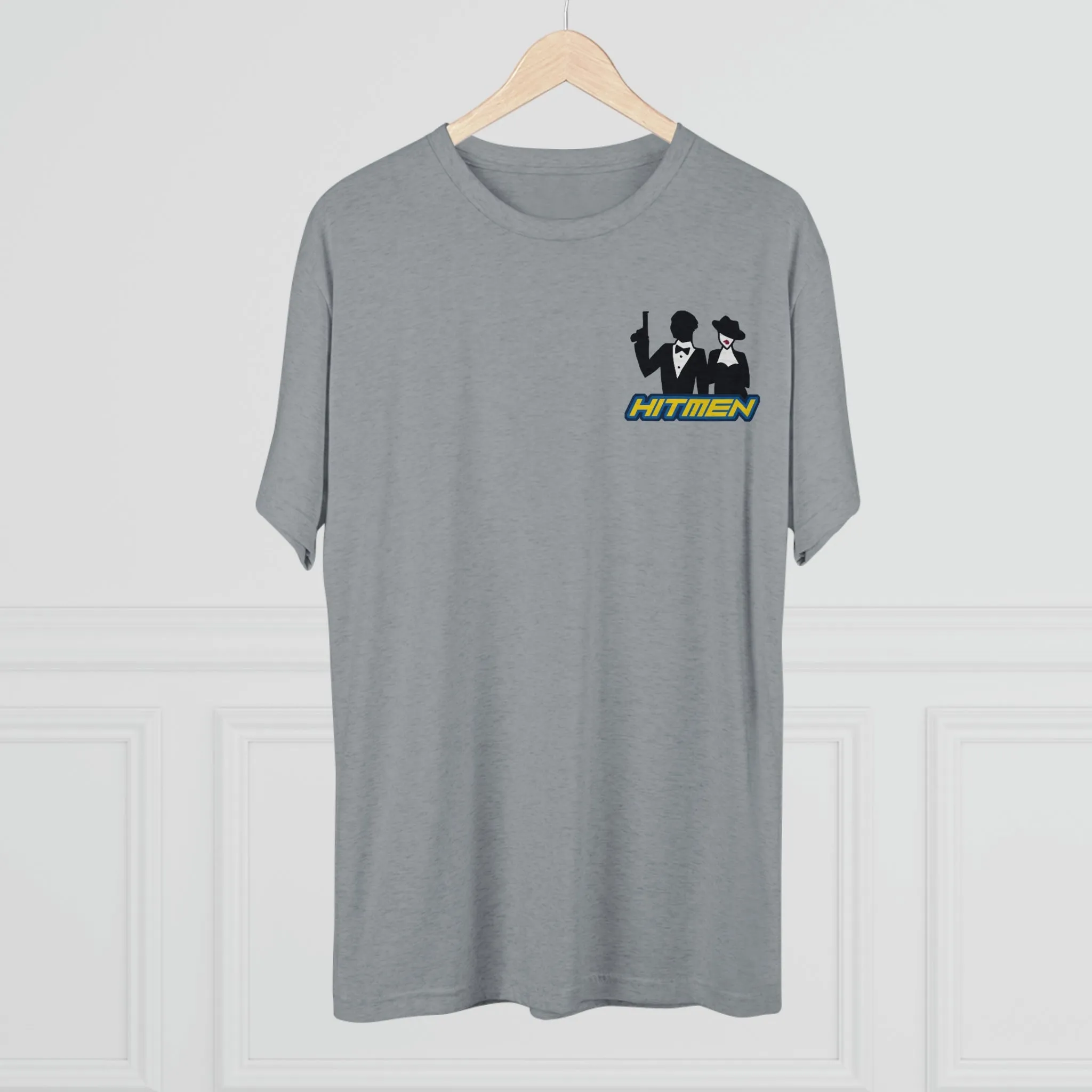 Hitmen Logo Tri-Blend Crew Tee
