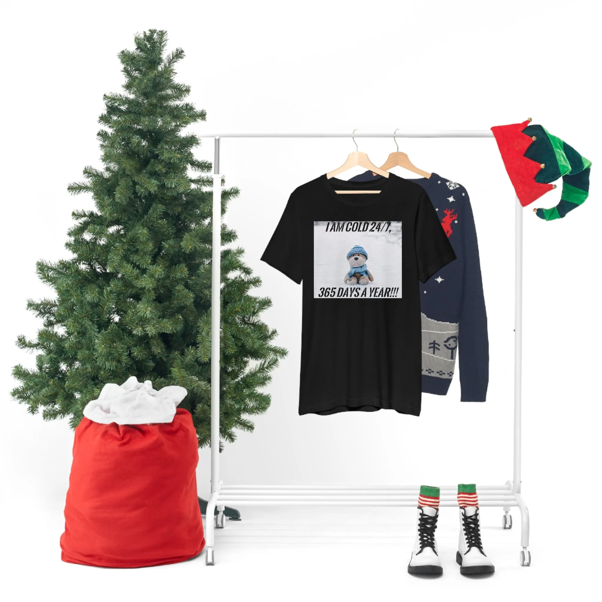 I Am Cold 24/7, 365 Days A Year!!! Short Sleeve Tee