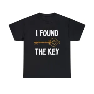 I Found The Key Unisex Heavy Cotton Tee