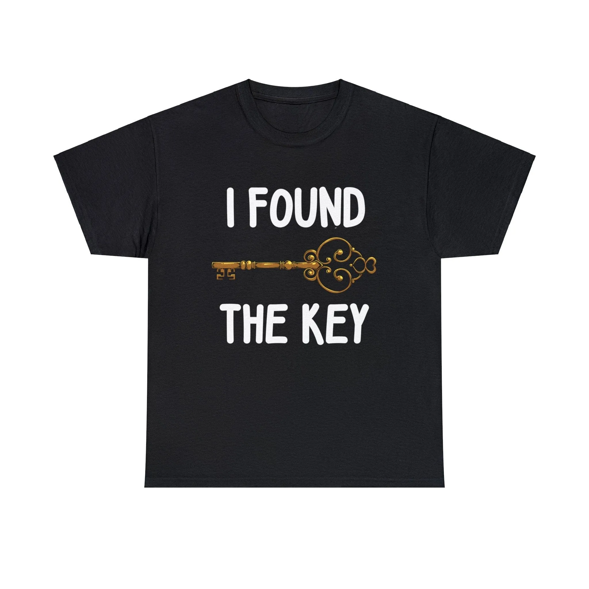 I Found The Key Unisex Heavy Cotton Tee