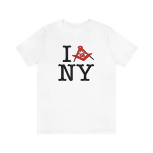 I /G\ NY (white t-shirt)