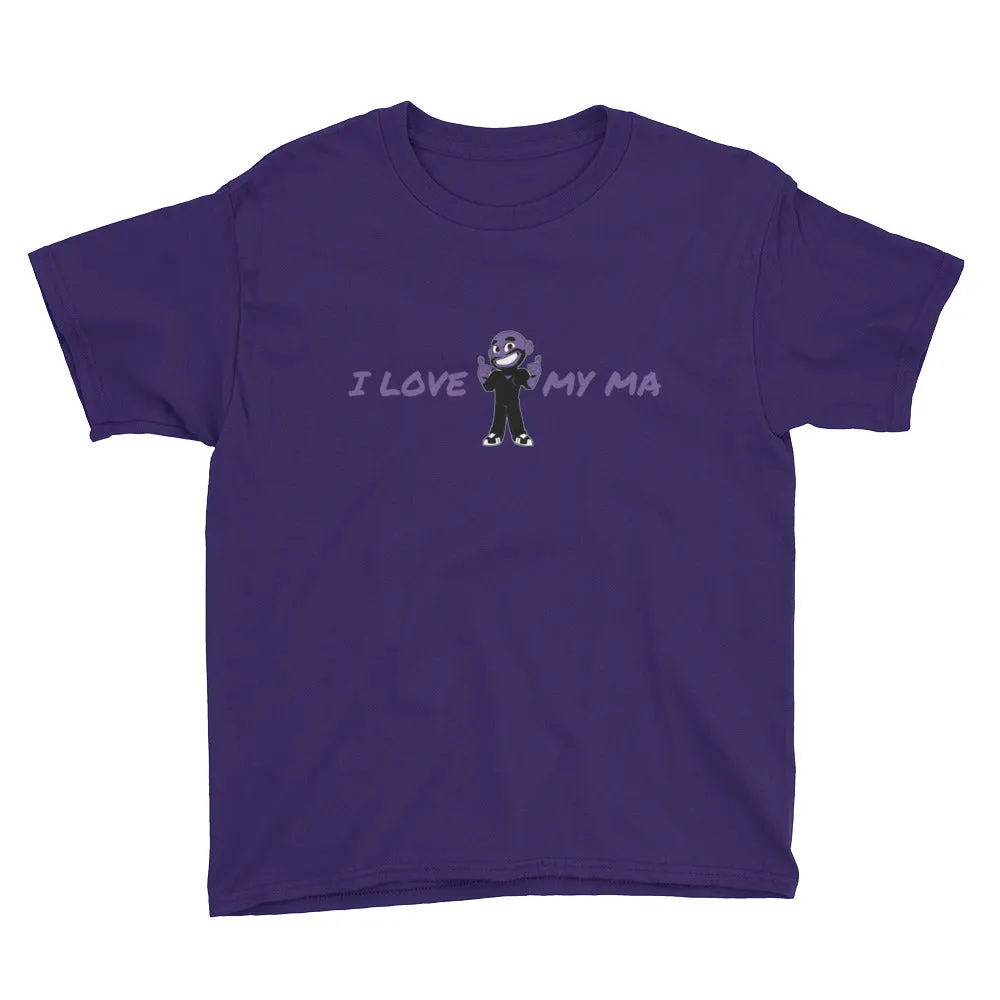 I Love My MA KA Youth Short Sleeve T-Shirt