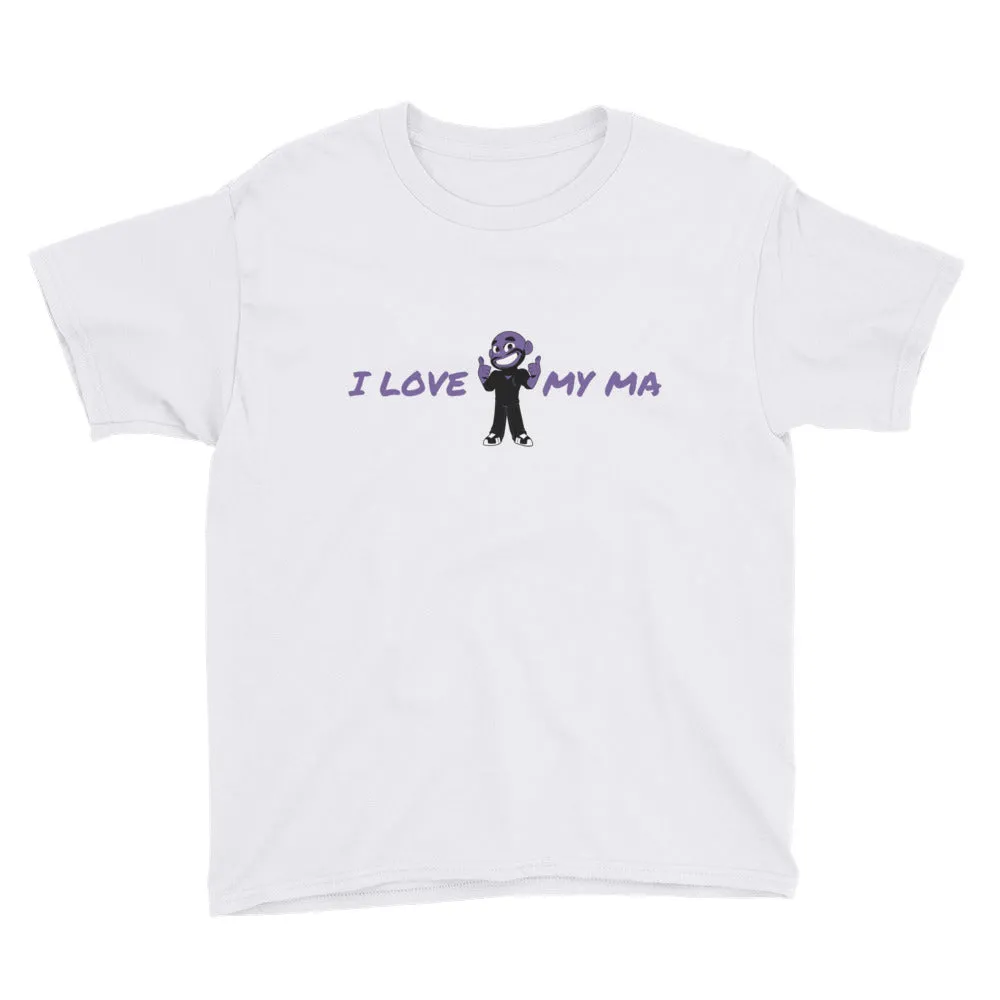 I Love My MA KA Youth Short Sleeve T-Shirt