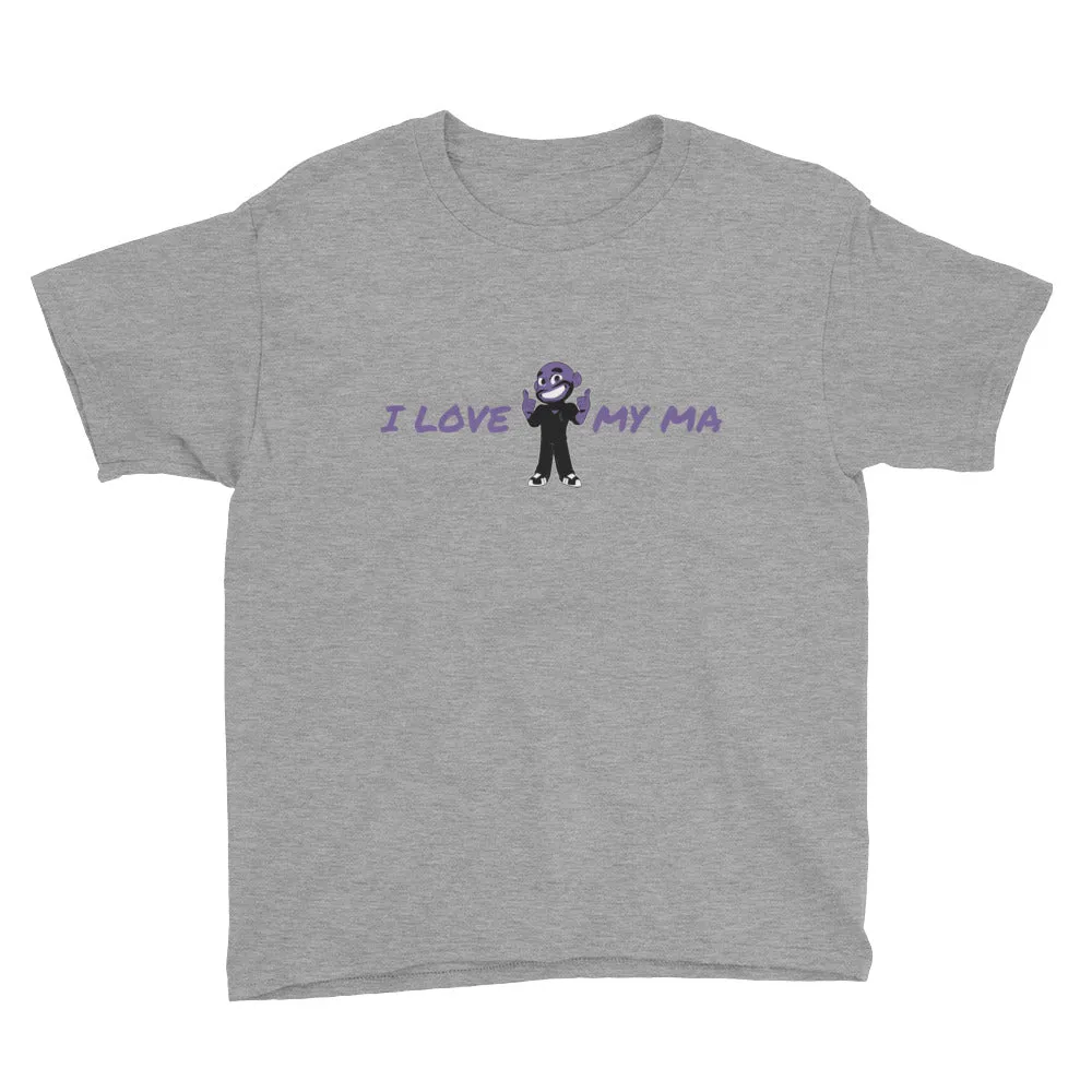 I Love My MA KA Youth Short Sleeve T-Shirt