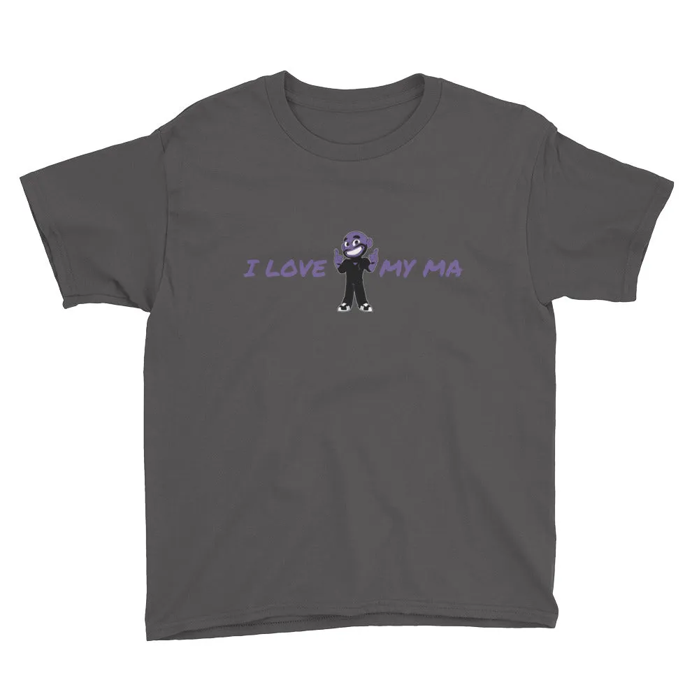 I Love My MA KA Youth Short Sleeve T-Shirt