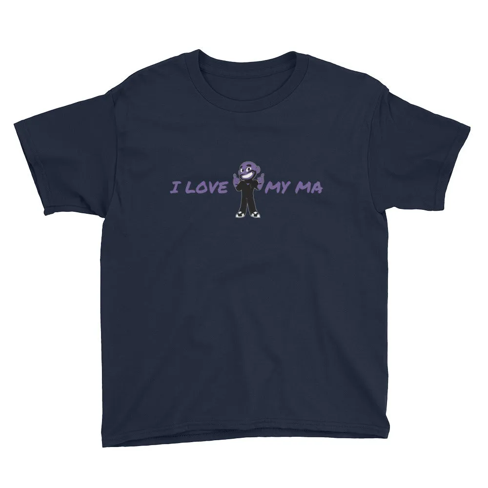 I Love My MA KA Youth Short Sleeve T-Shirt