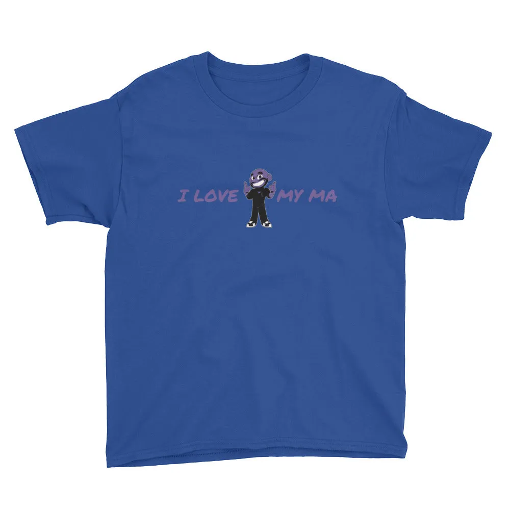 I Love My MA KA Youth Short Sleeve T-Shirt