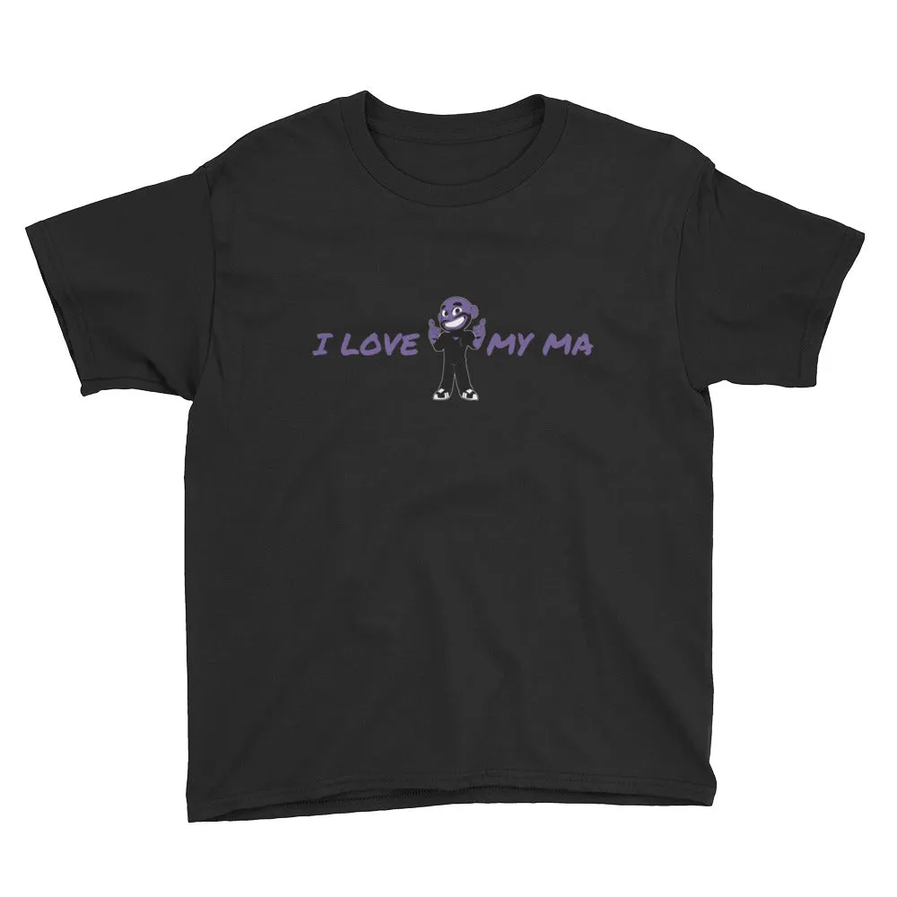 I Love My MA KA Youth Short Sleeve T-Shirt