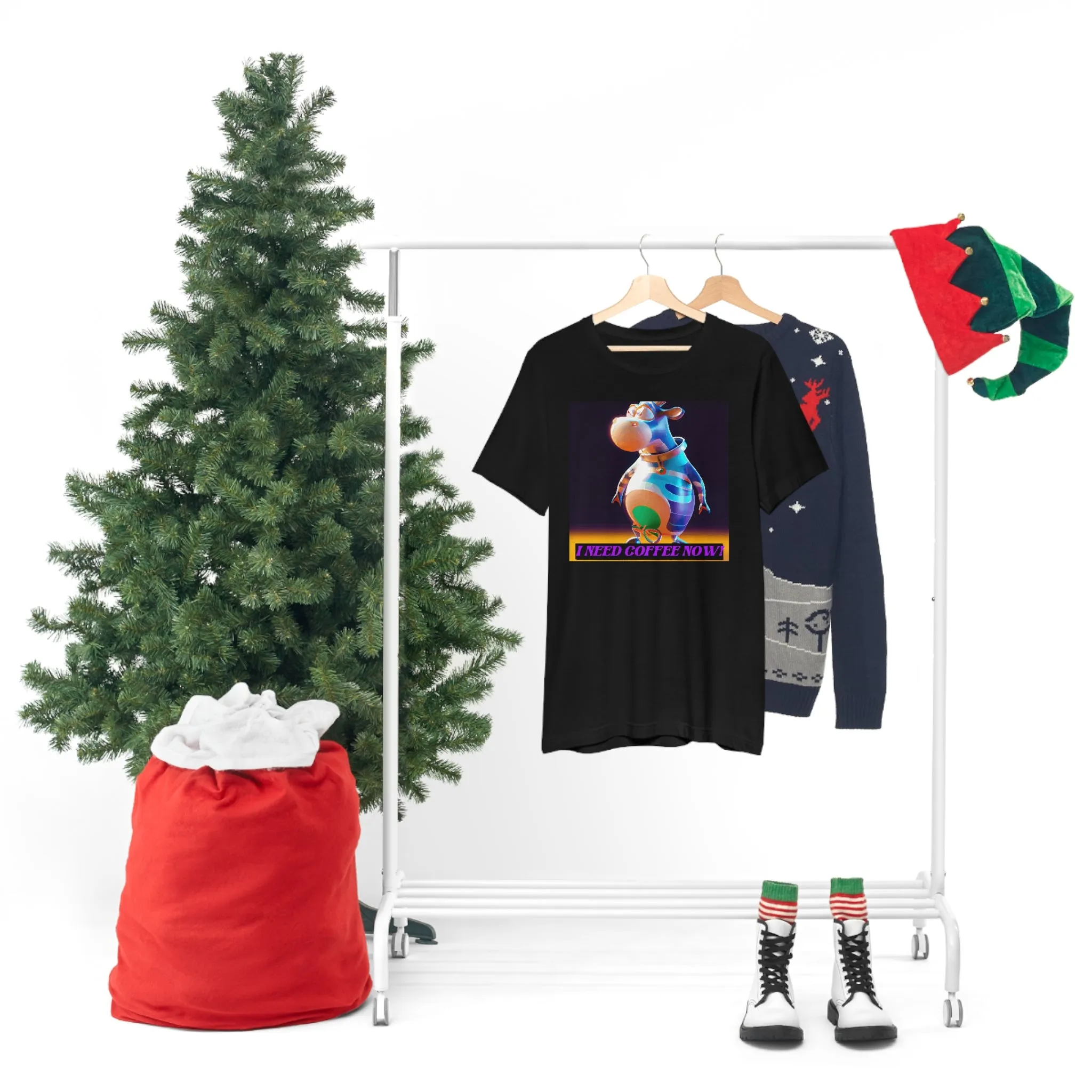 I Need Coffee Now! Short Sleeve Tee