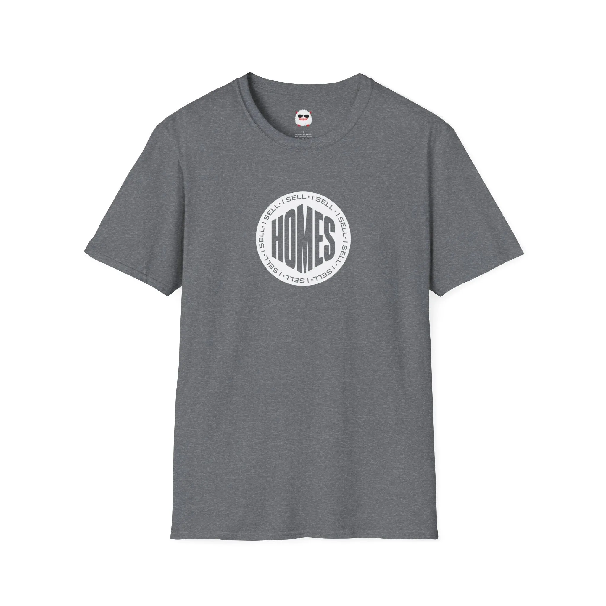 I Sell Homes Dark Style Unisex Softstyle T-Shirt