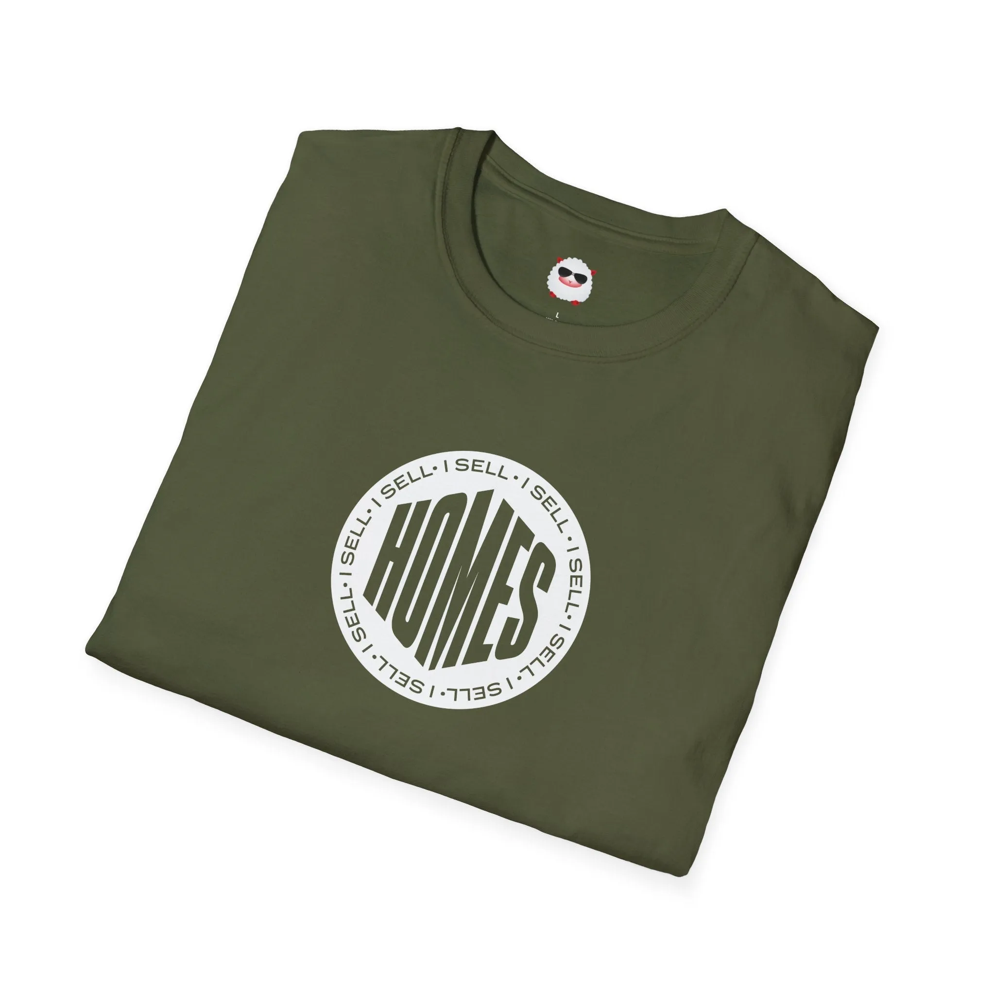 I Sell Homes Dark Style Unisex Softstyle T-Shirt