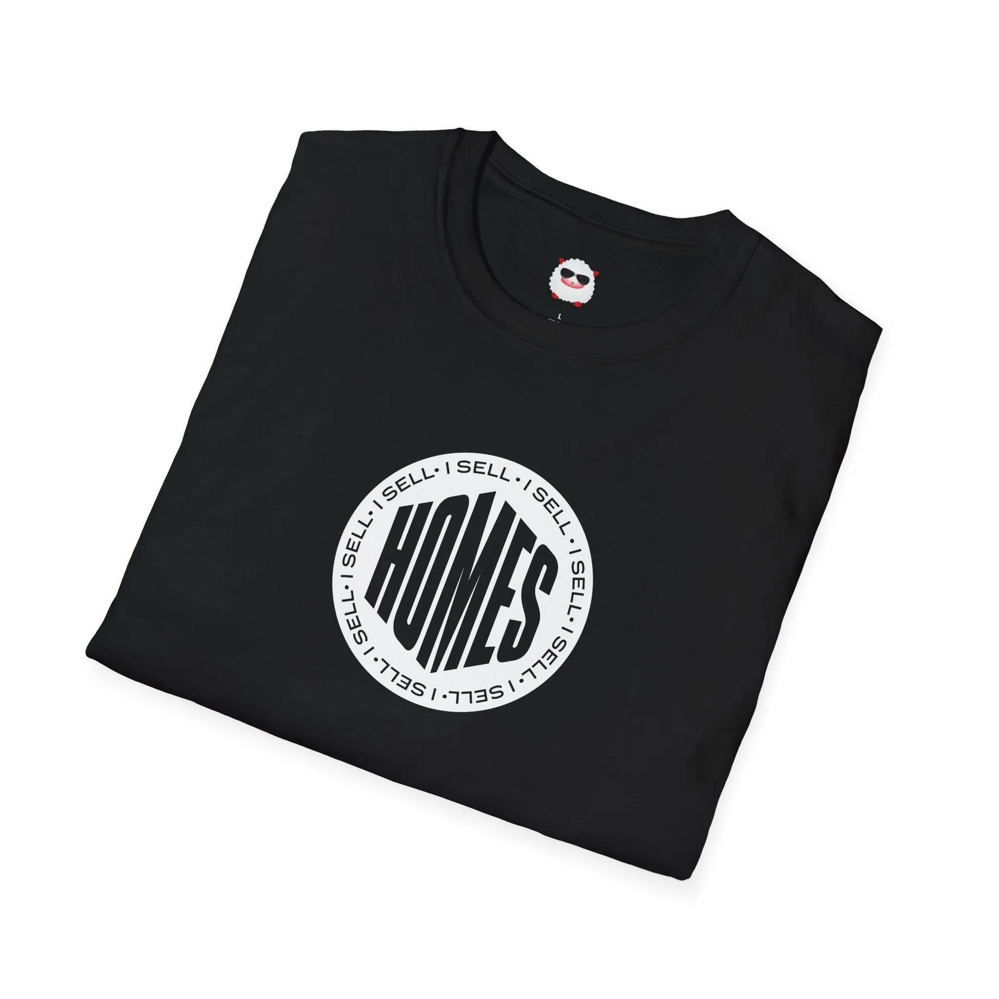 I Sell Homes Dark Style Unisex Softstyle T-Shirt