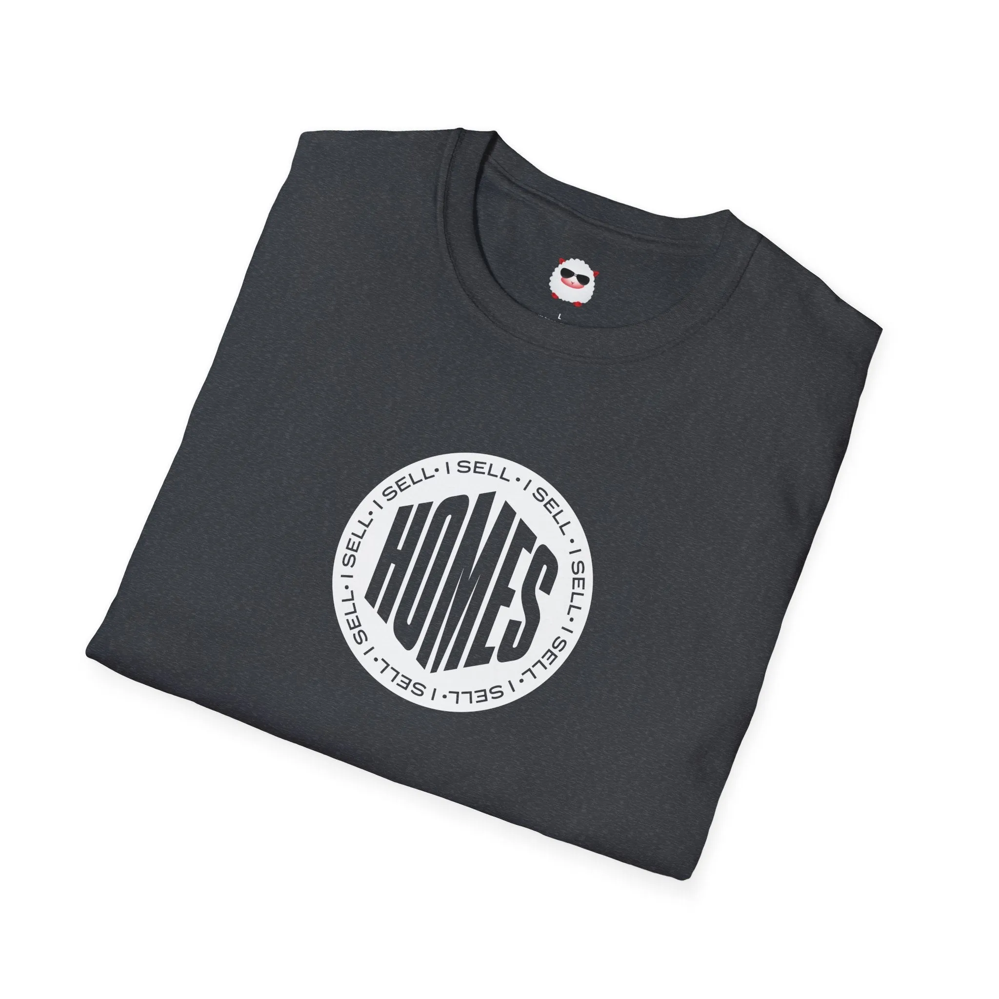I Sell Homes Dark Style Unisex Softstyle T-Shirt