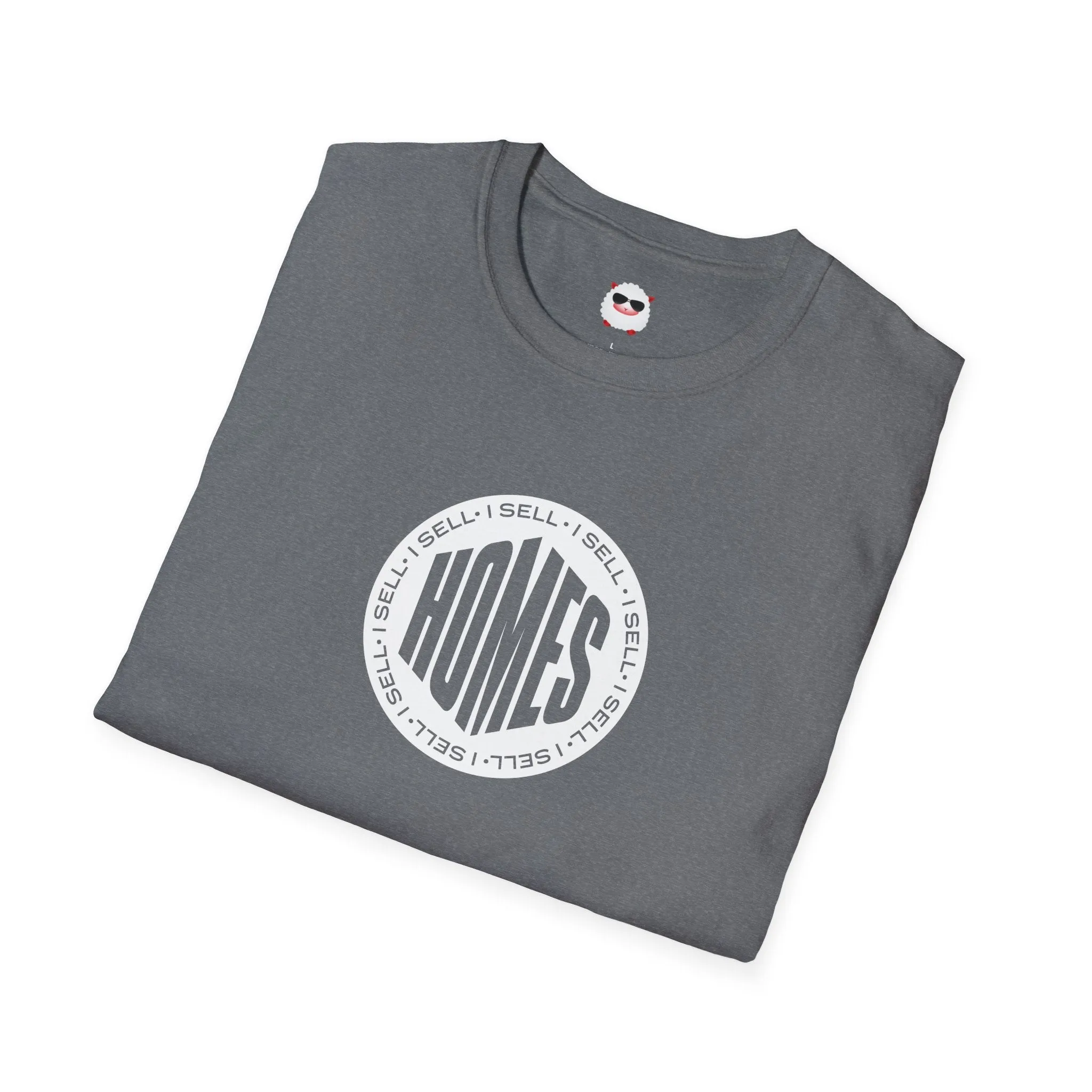 I Sell Homes Dark Style Unisex Softstyle T-Shirt