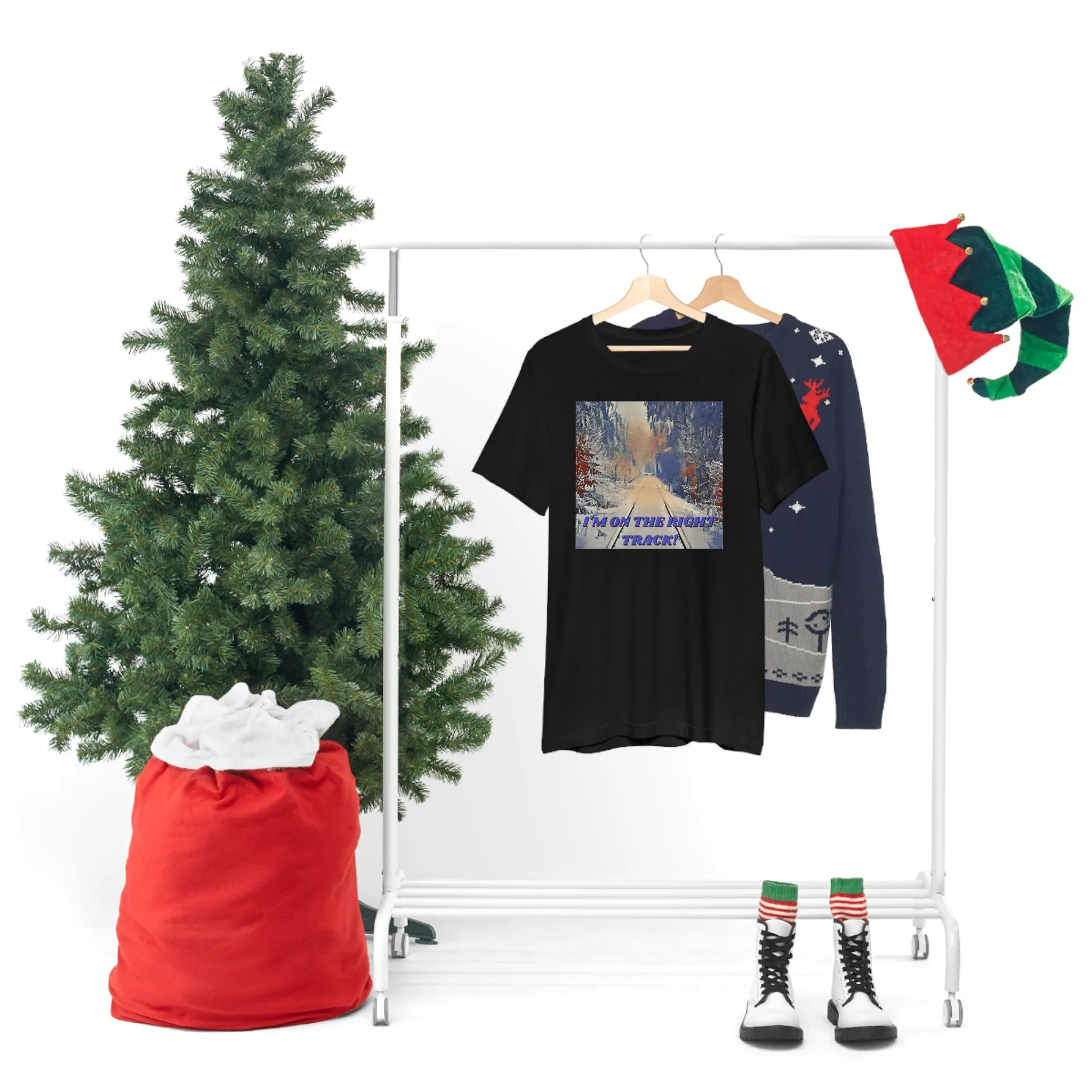 I'm On The Right Track! Short Sleeve Tee