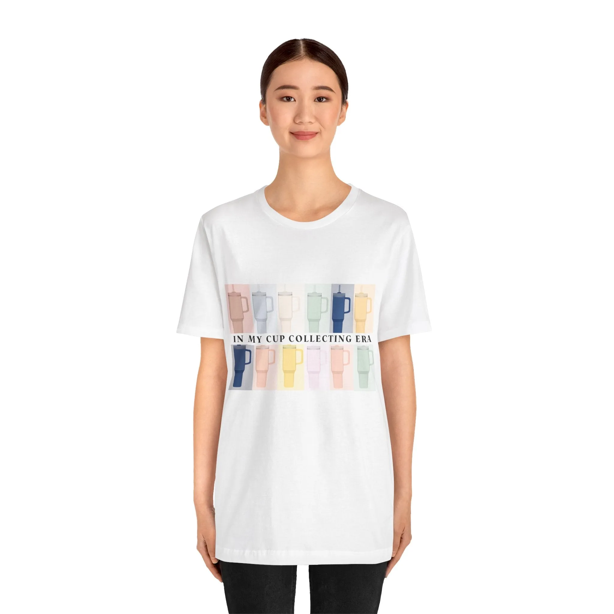 In my cup collecting era shirt tee womens stanley Unisex Jersey Short Sleeve Tee