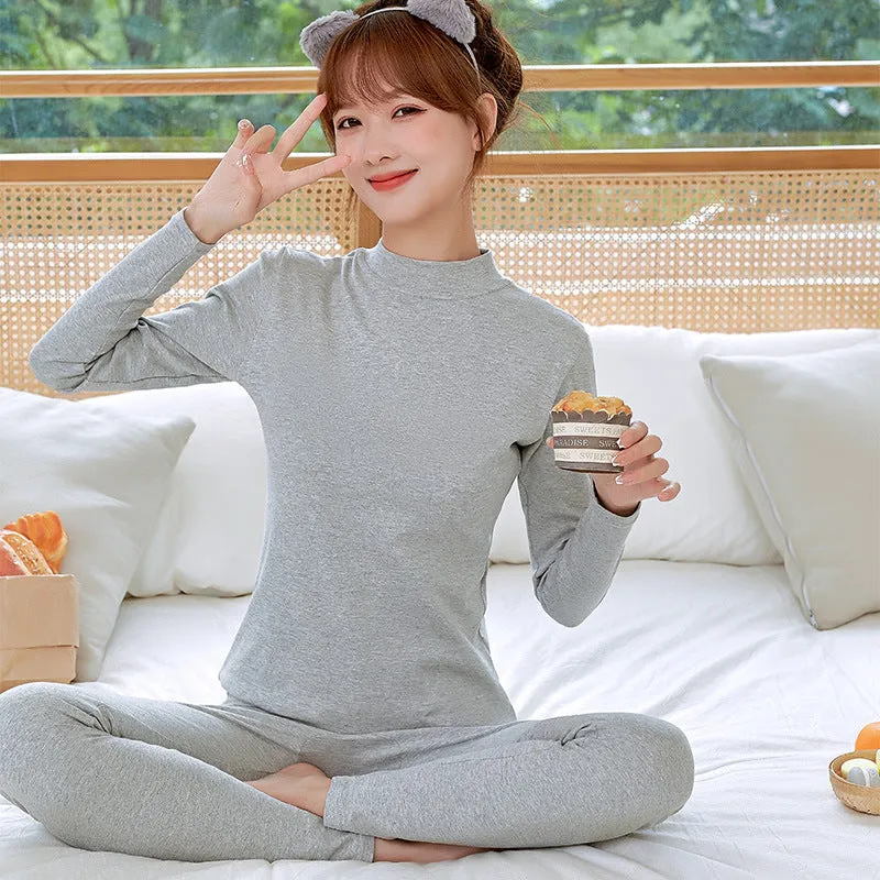 Instock-cotton youth thermal women's autumn clothes autumn pants
