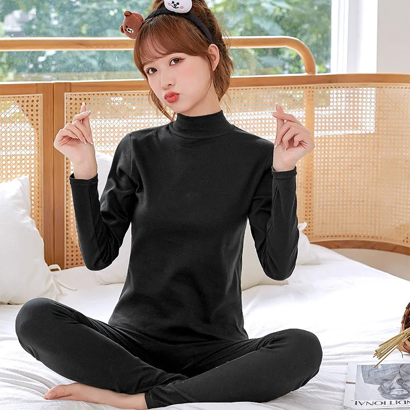 Instock-cotton youth thermal women's autumn clothes autumn pants