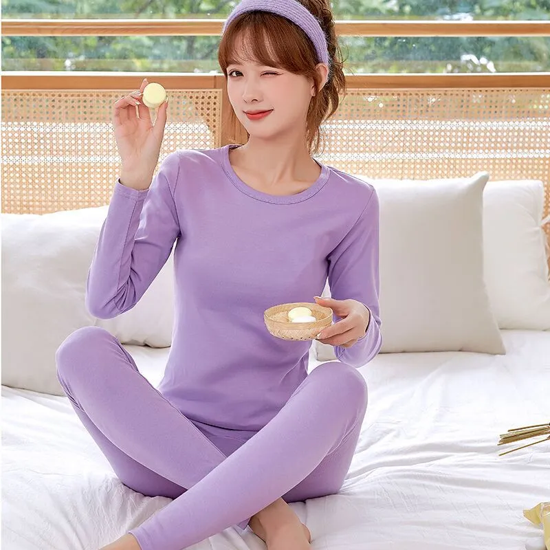 Instock-cotton youth thermal women's autumn clothes autumn pants
