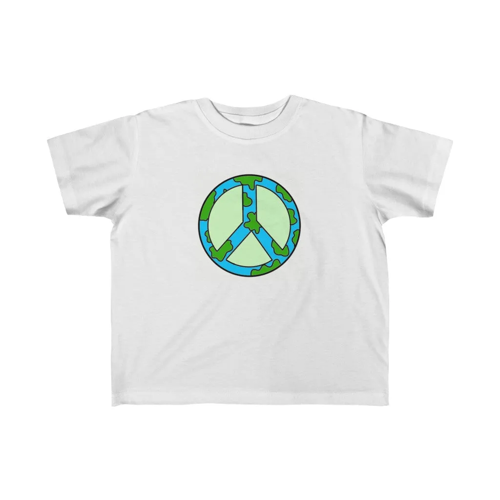 International peace day kid's 2-6 years fine jersey tee