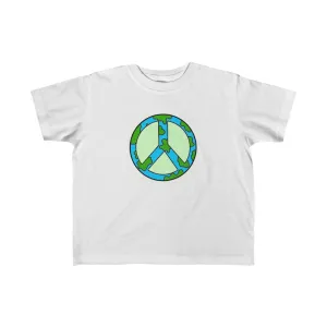 International peace day kid's 2-6 years fine jersey tee