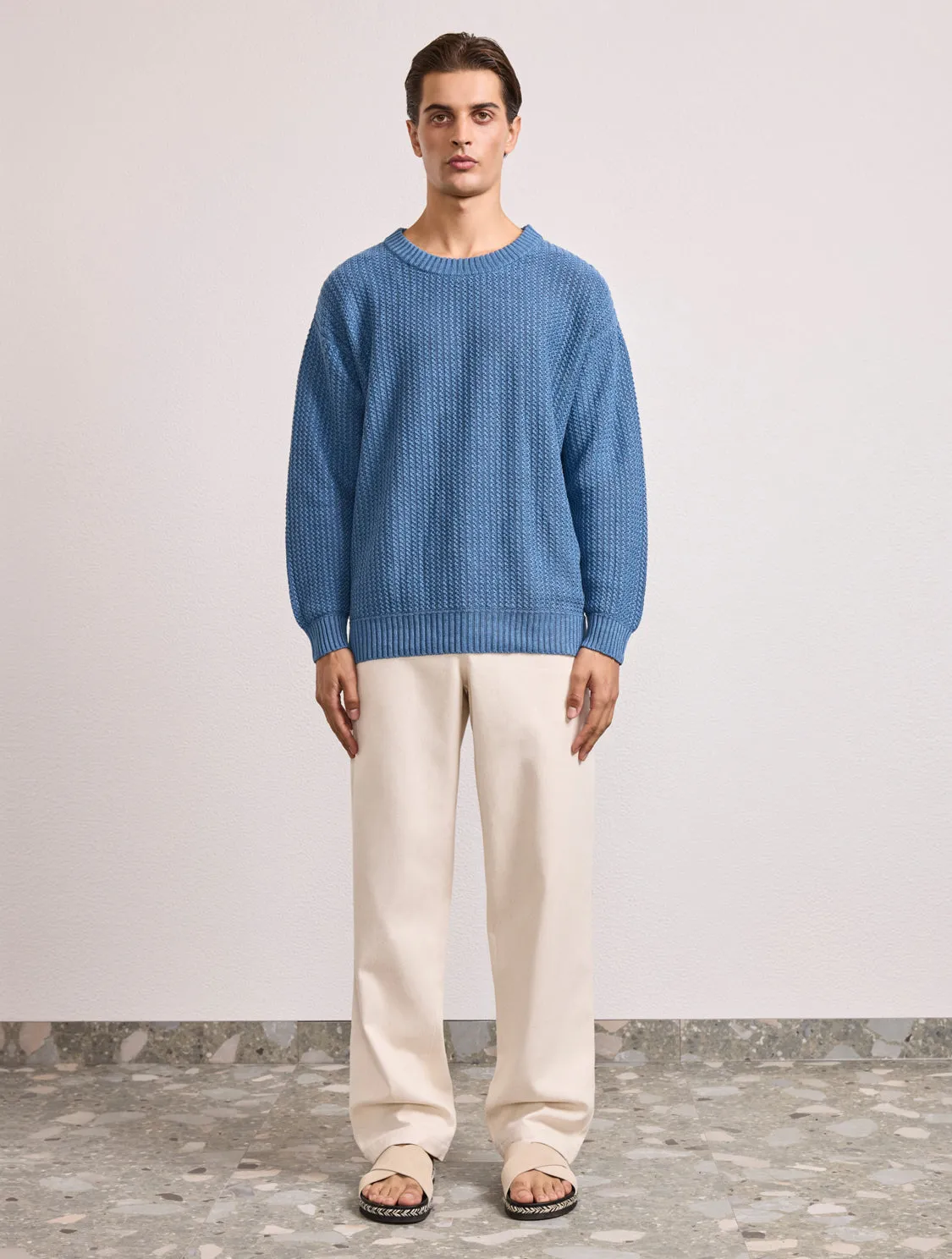 JARDIM LINEN SWEATER