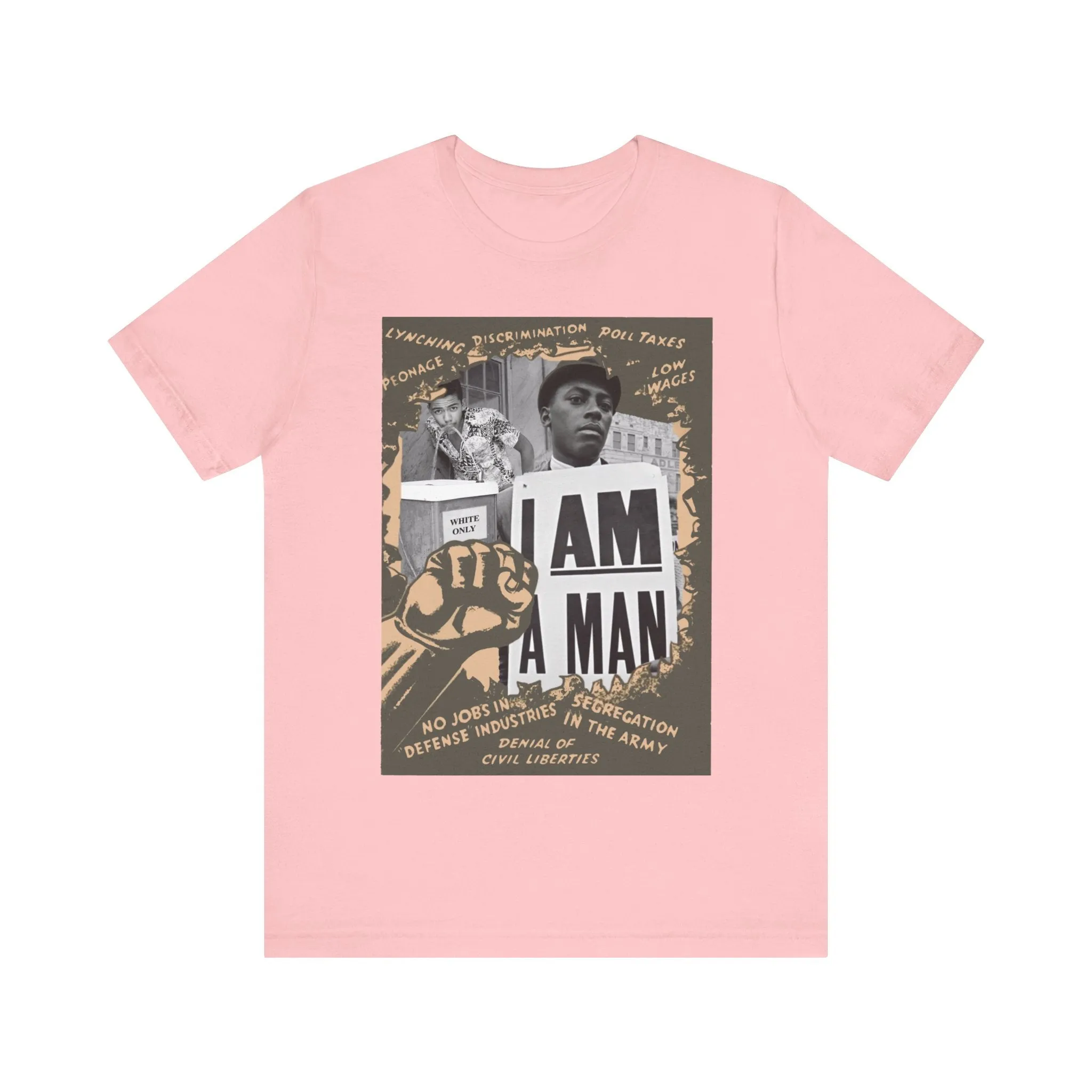 Jim Crow: Unisex Jersey Short Sleeve Tee