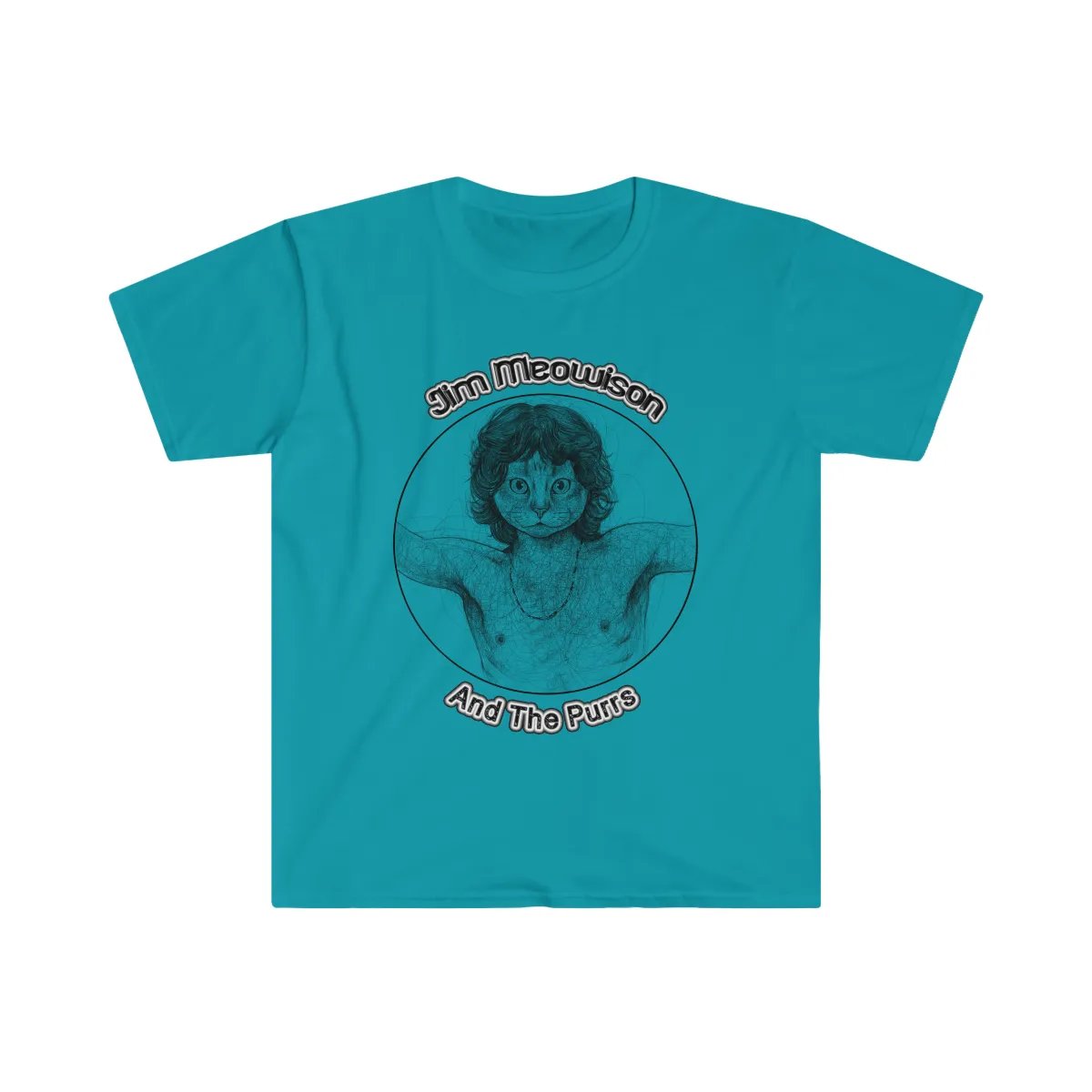 Jim Meowison T-Shirt on Softstyle