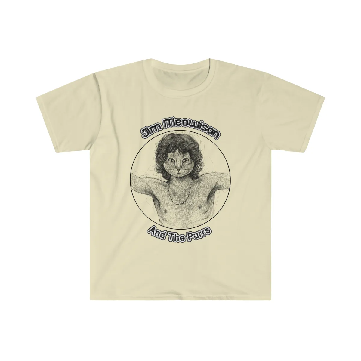 Jim Meowison T-Shirt on Softstyle