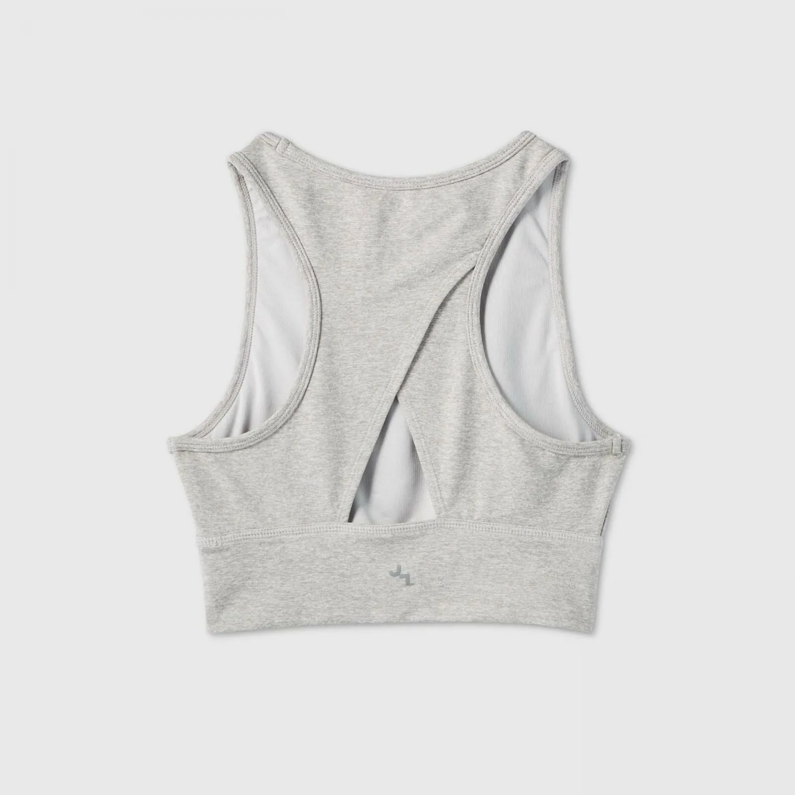 JoyLab Women's High Neck Brushed Jersey Longline Sports Bra