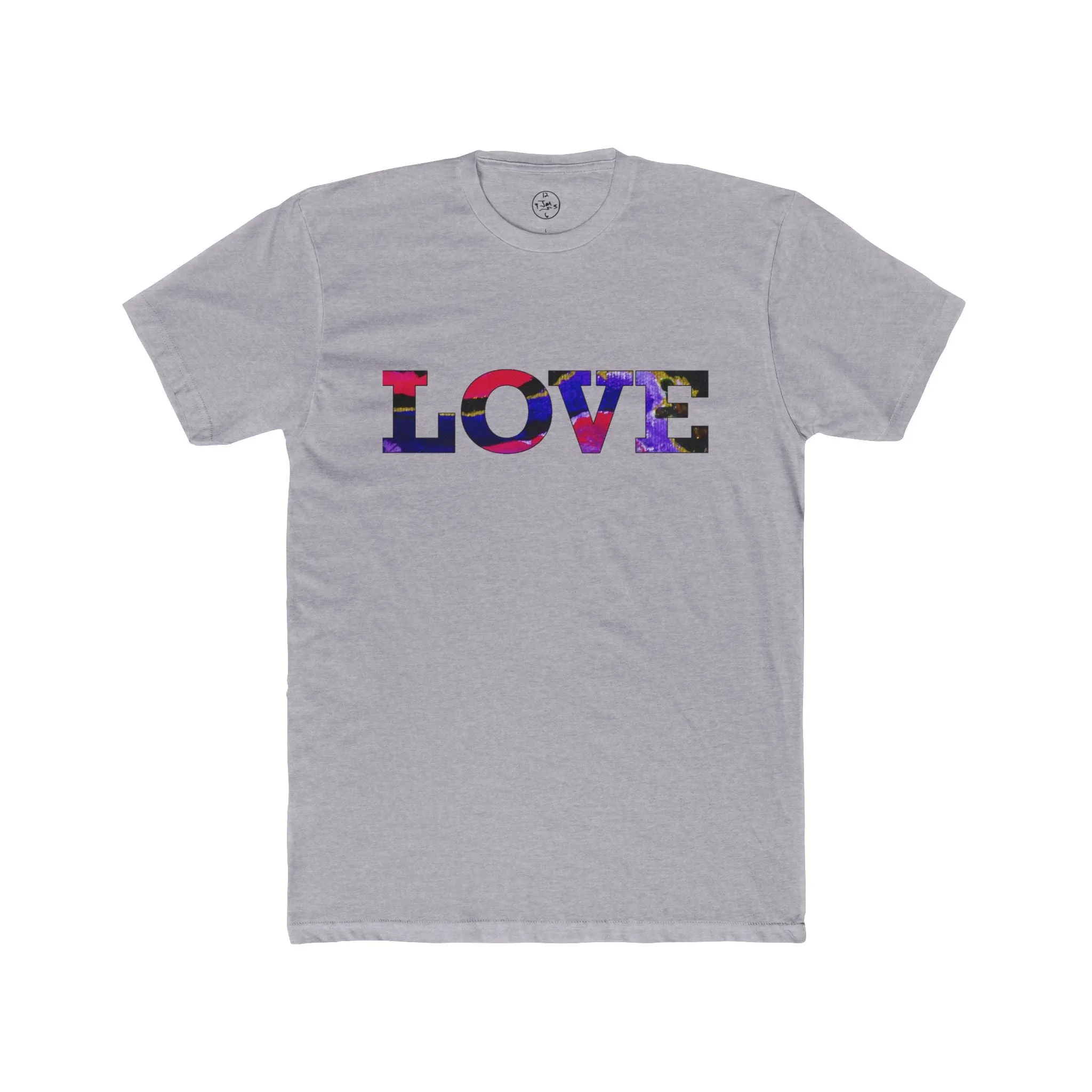 Jumper Maybach®'s Cotton Candy Rose "LOVE" MEN'S Cotton Crew Tee