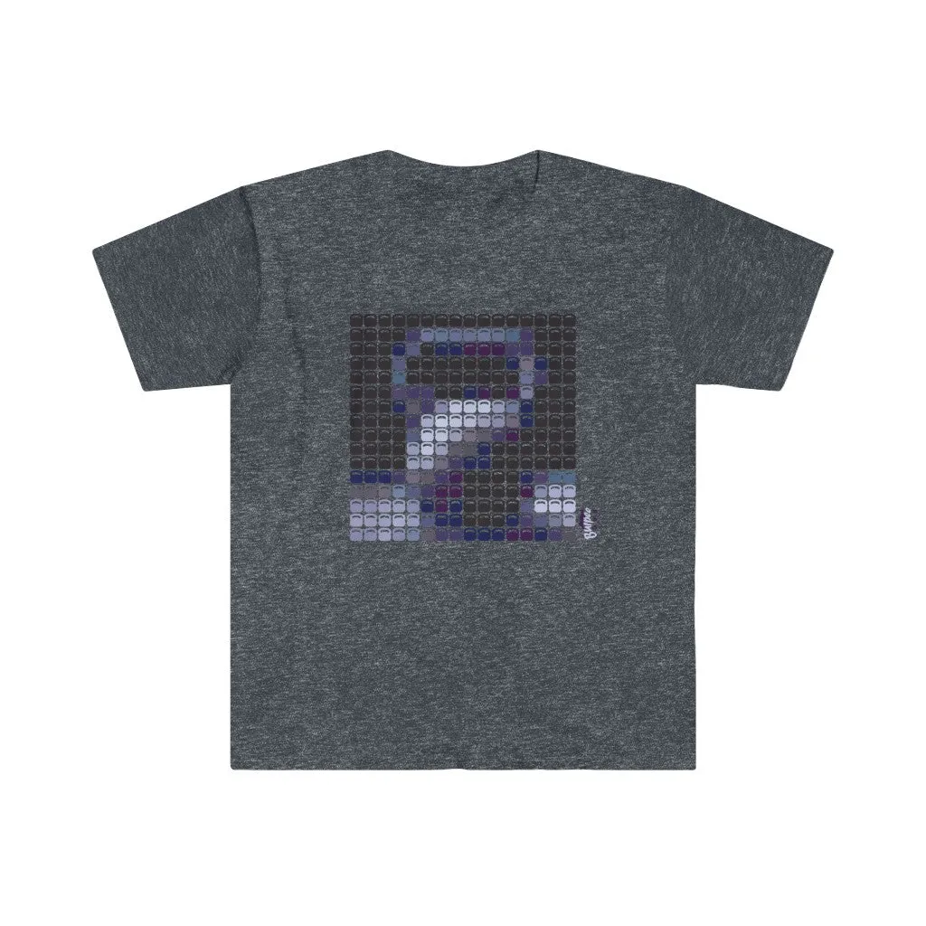 Kettlebells From a Distance - Men's Fitted Workout T Shirt