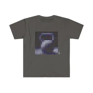 Kettlebells From a Distance - Men's Fitted Workout T Shirt