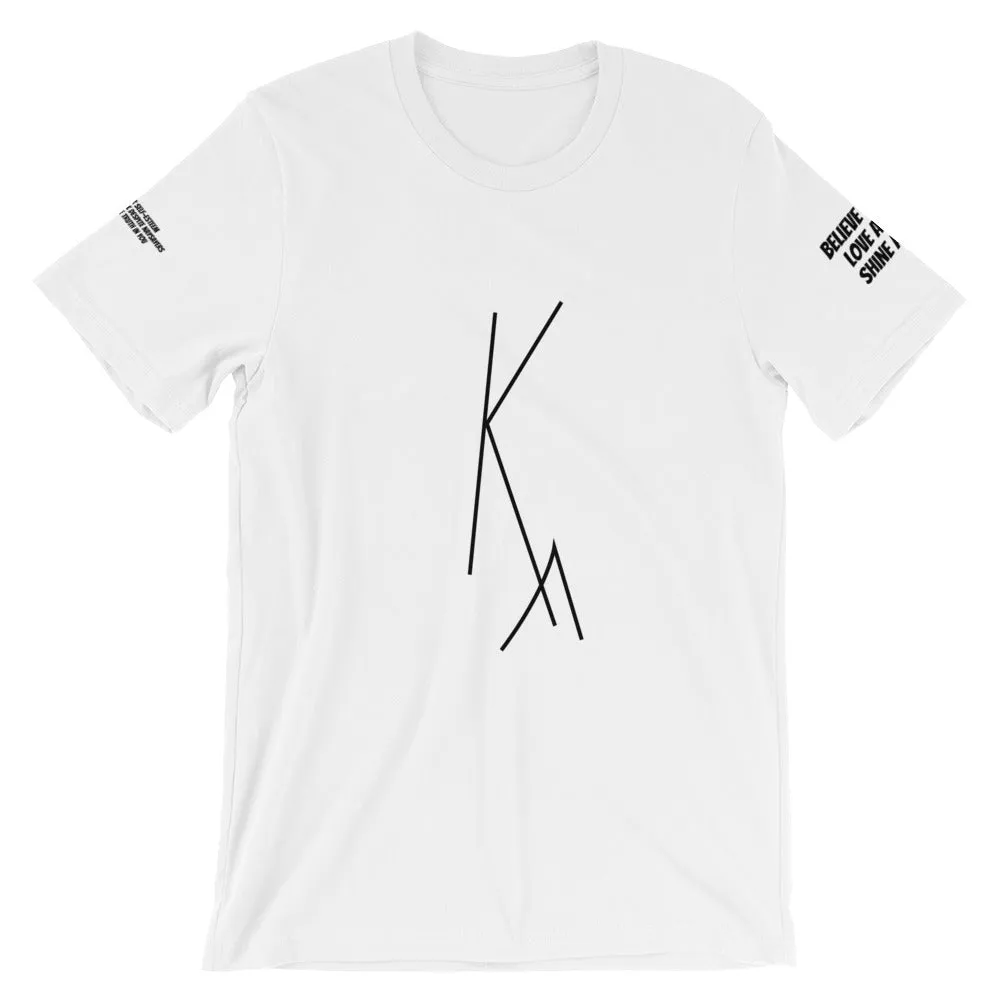 Key Affirmation Inspires KA Short-Sleeve Unisex T-Shirt