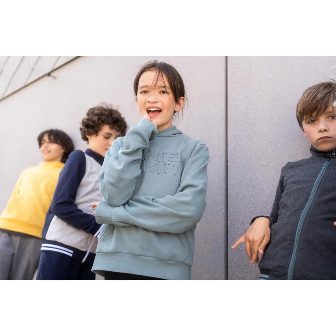 Kids' Cotton Hooded Sweatshirt