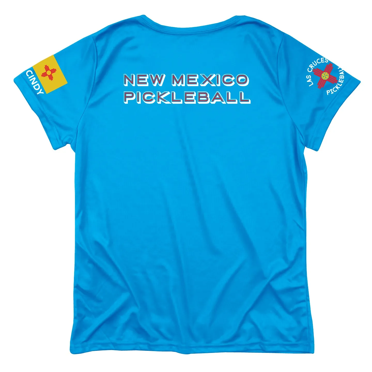 Las Cruces Ladies Performance Pickleball T-Shirt