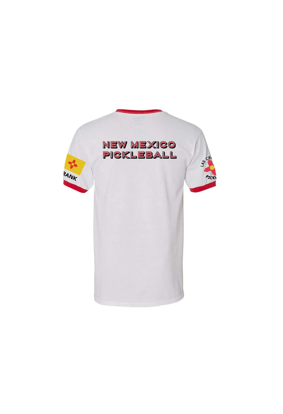 Las Cruces Men's Cotton Blend Contract Trim Pickleball T-Shirt